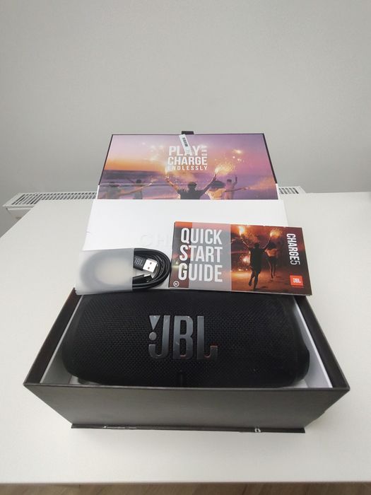 JBL charge 5/Gwarancja/ pudełko/przewód