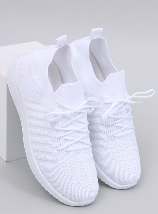 Buty Sportowe Skarpetkowe Sharpe White