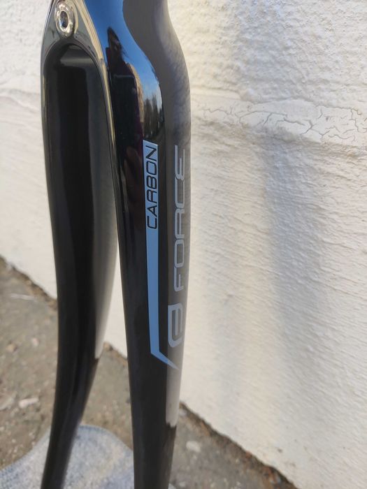 Widelec rowerowy przedni FORCE 1 1/8" szosowy road alu/karbon 28/700c