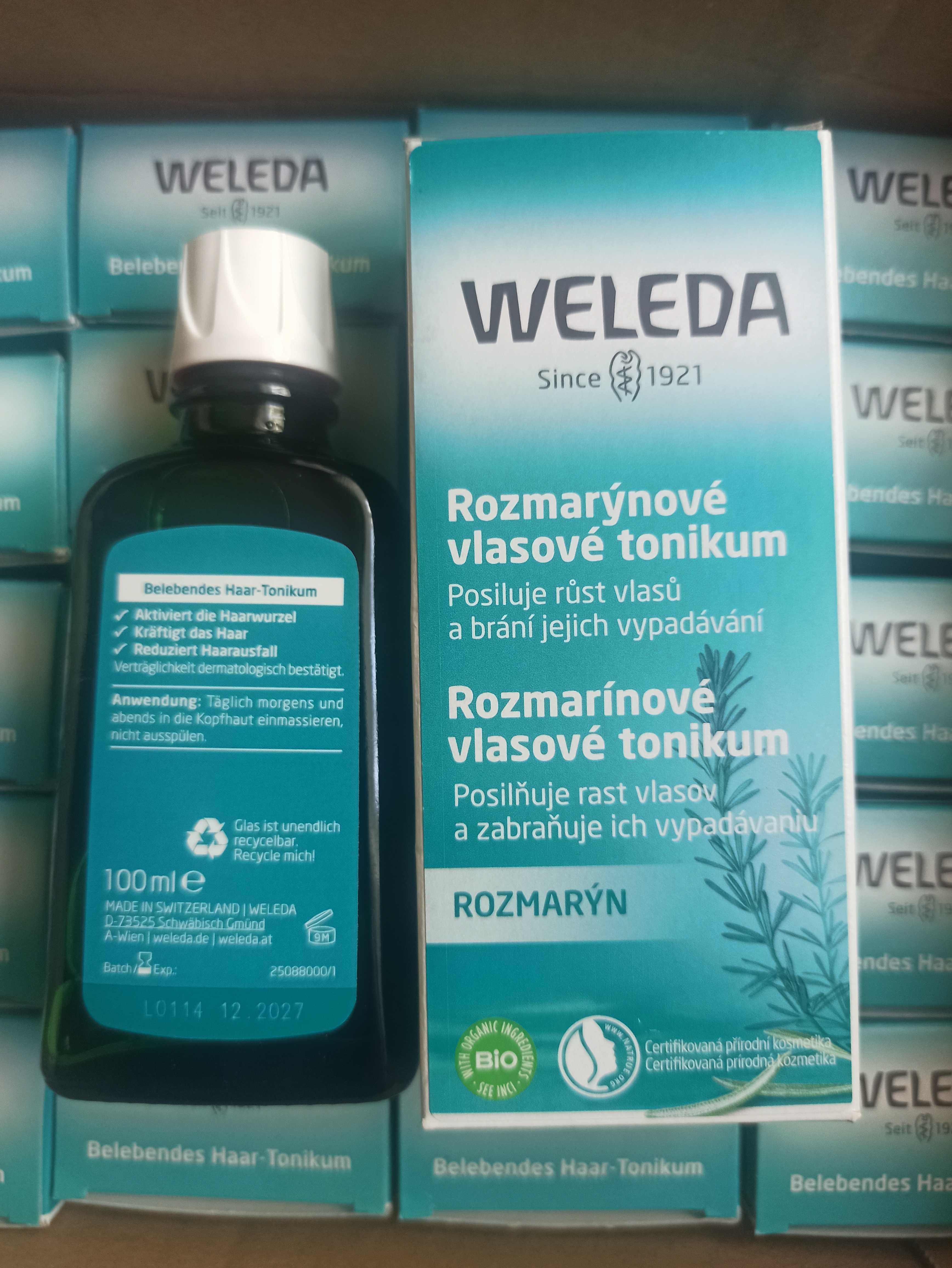 Weleda tonic оригинал+пипетка(в подарок),100 ml.