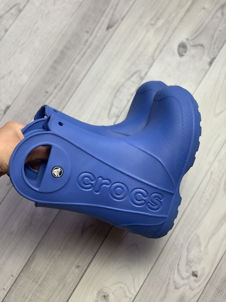 Детские сапоги Crocs резиновые унисекс спожки лето осень Кроксы