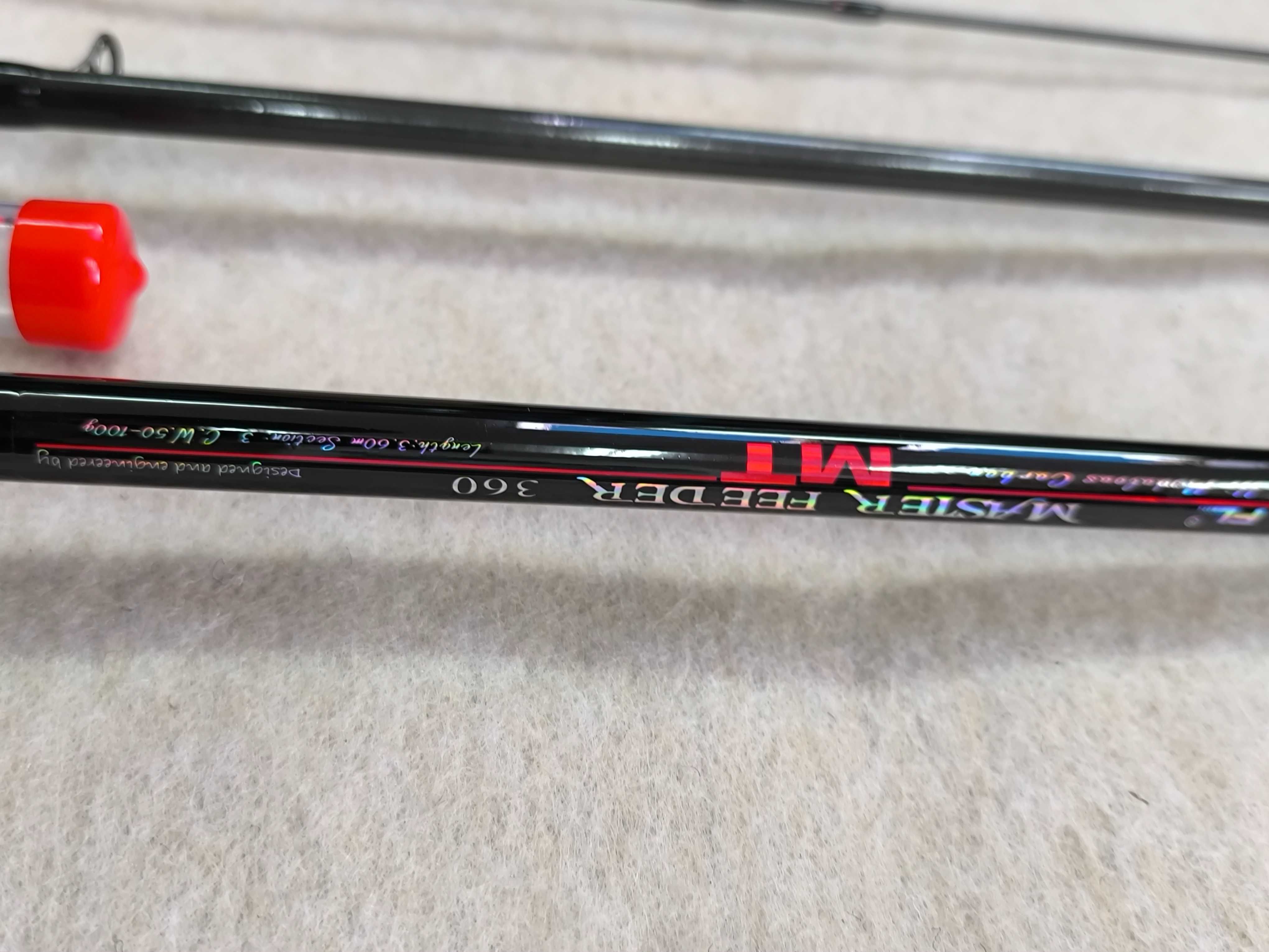 Zestaw 2x Wędka Master Feeder do 100g 3,6m