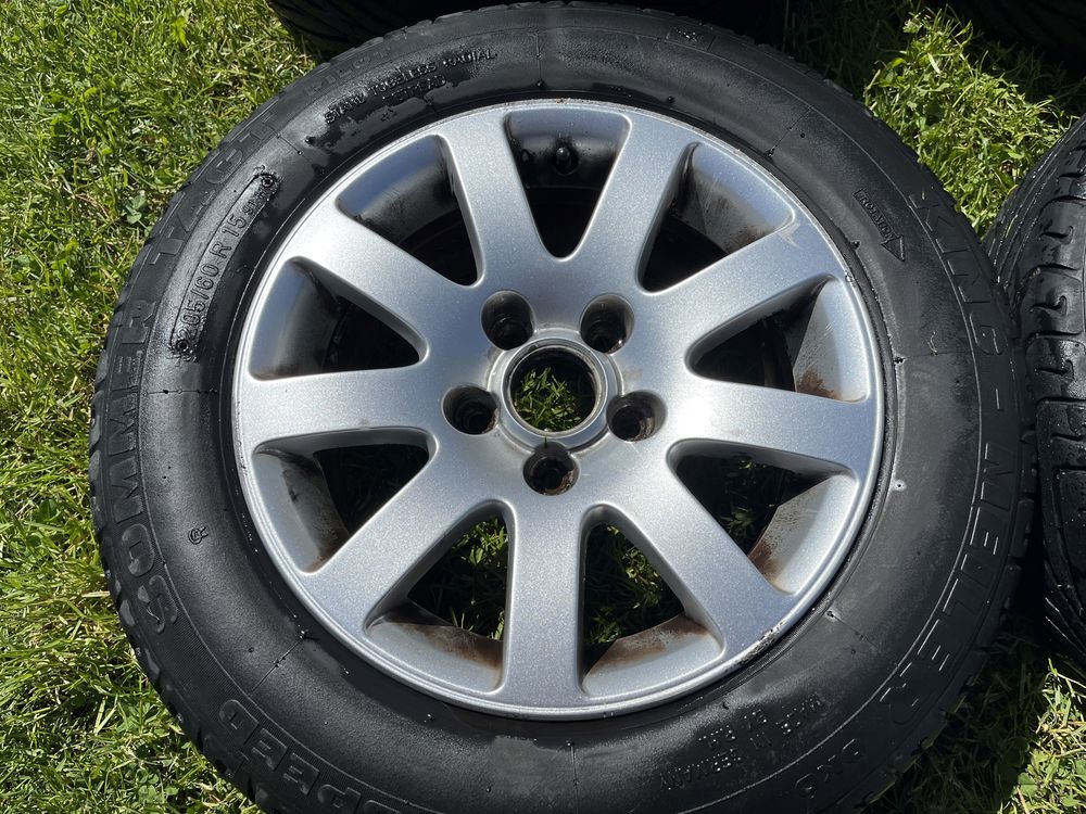 Koła 15” Alufelgi 5x112 VW