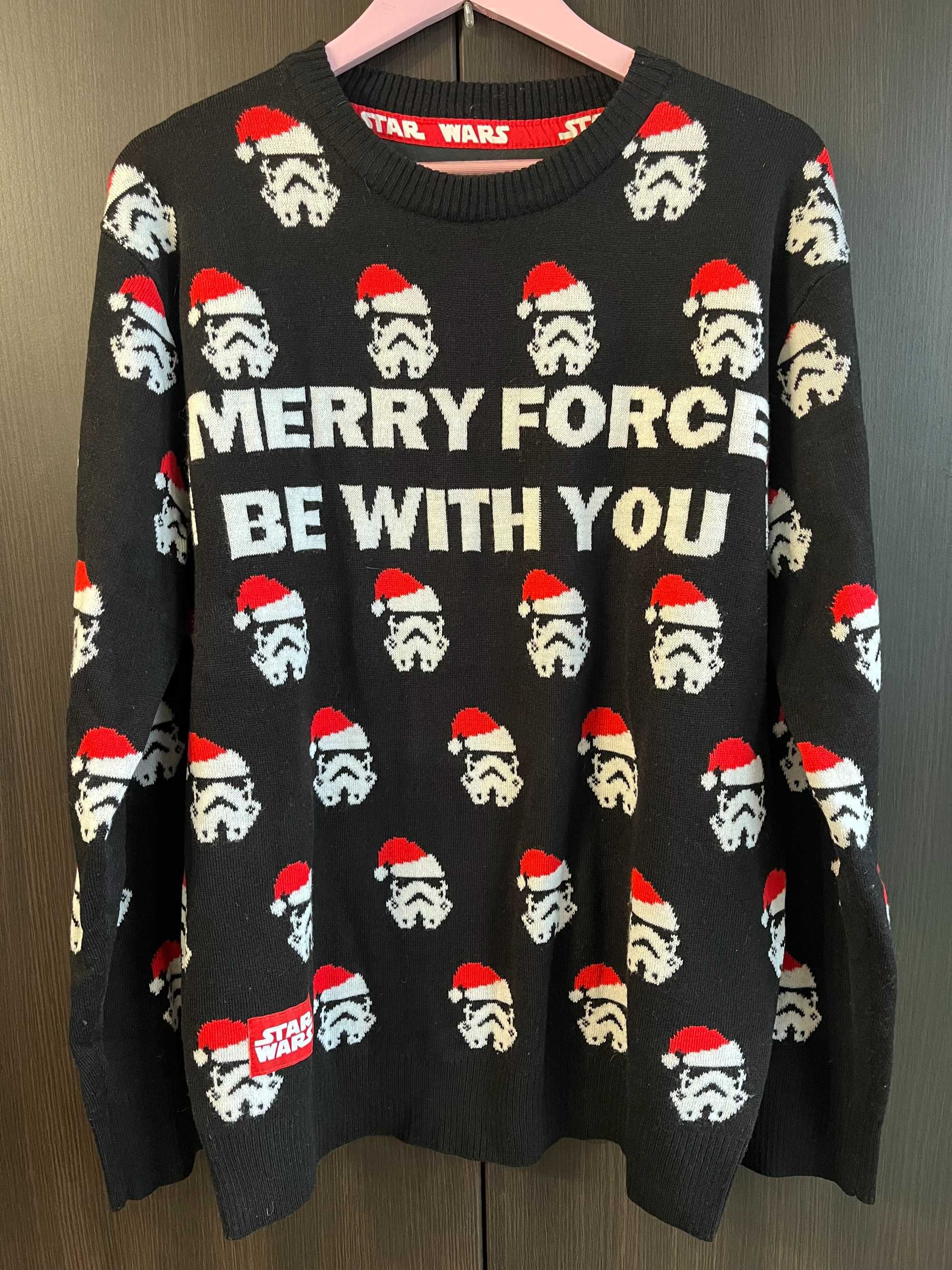 Męski sweter świąteczny Star Wars Cropp L