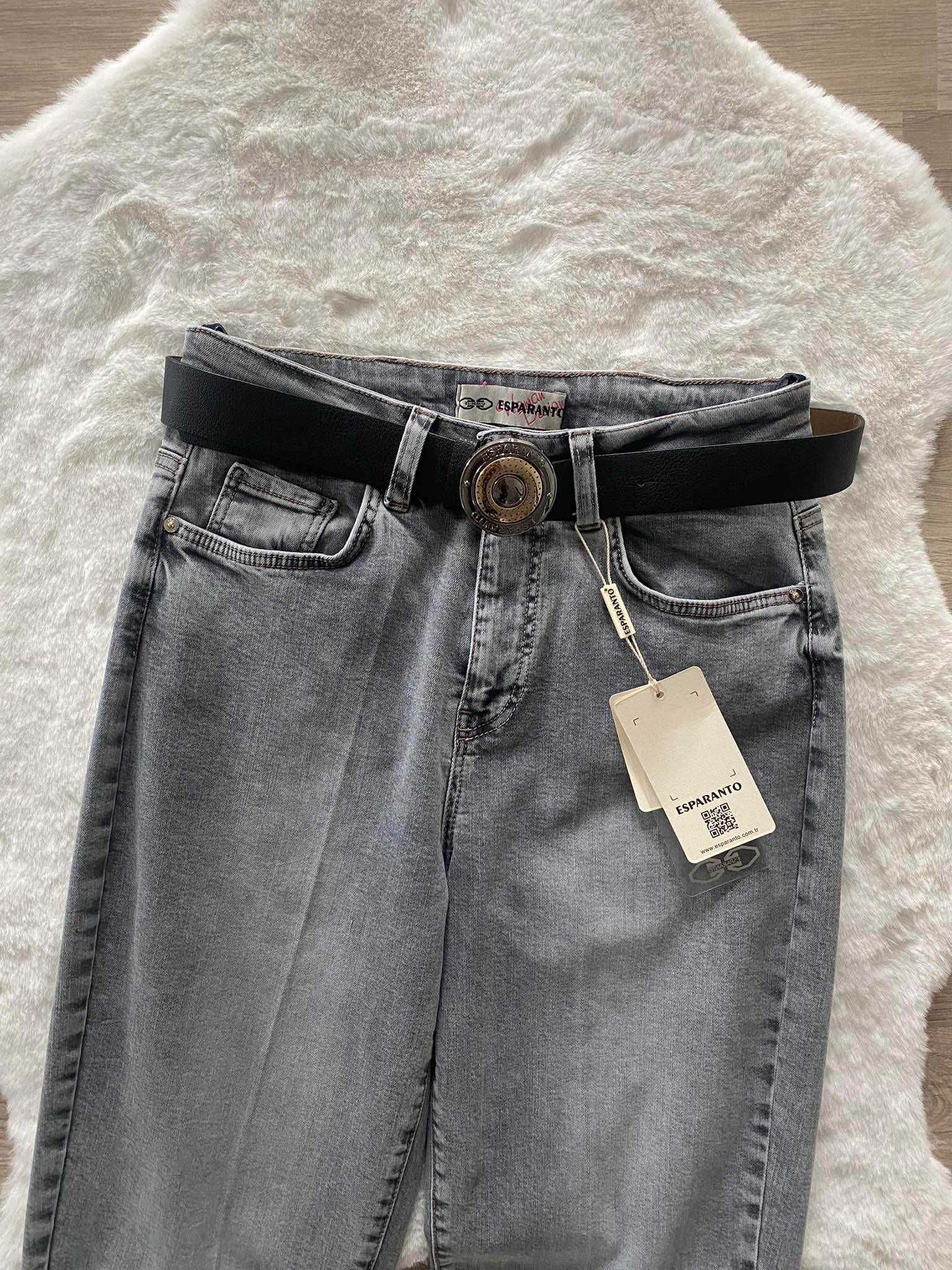 Szare jeans Esparanto 26 i 42