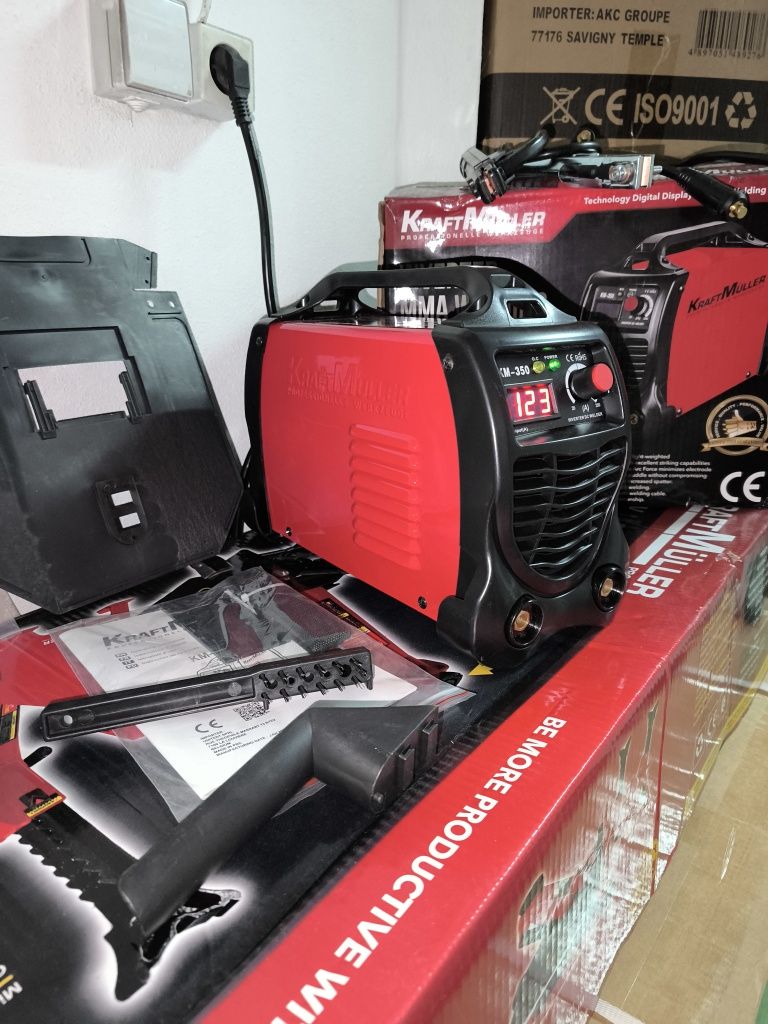 Aparelho de soldar inverter 350Amp eléctrodos