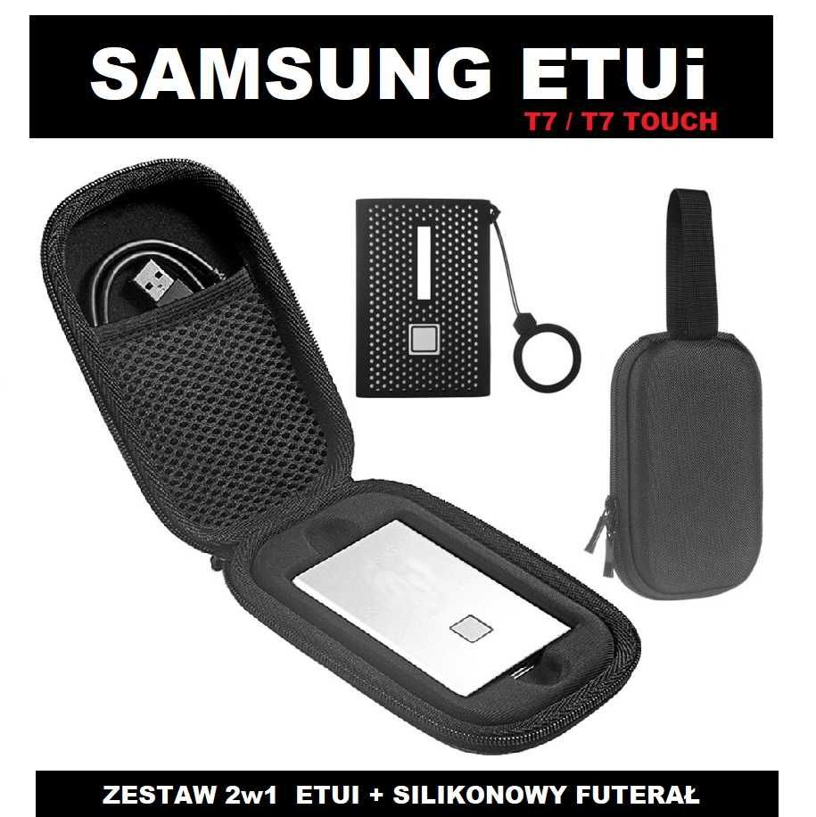 etui do dysków SSD Samsung T7/T7 TOUCH + futerał silikonowy