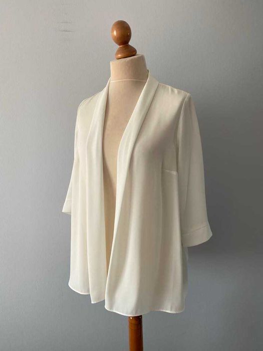 Bonmarche narzutka żakiet marynarka wdzianko lejąca 12