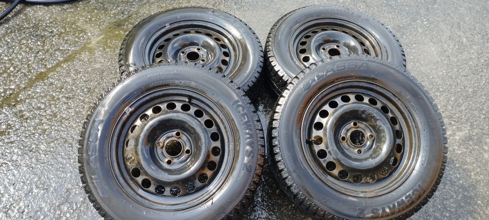 Колеса зимние в сборе 4*100 R15/195/65