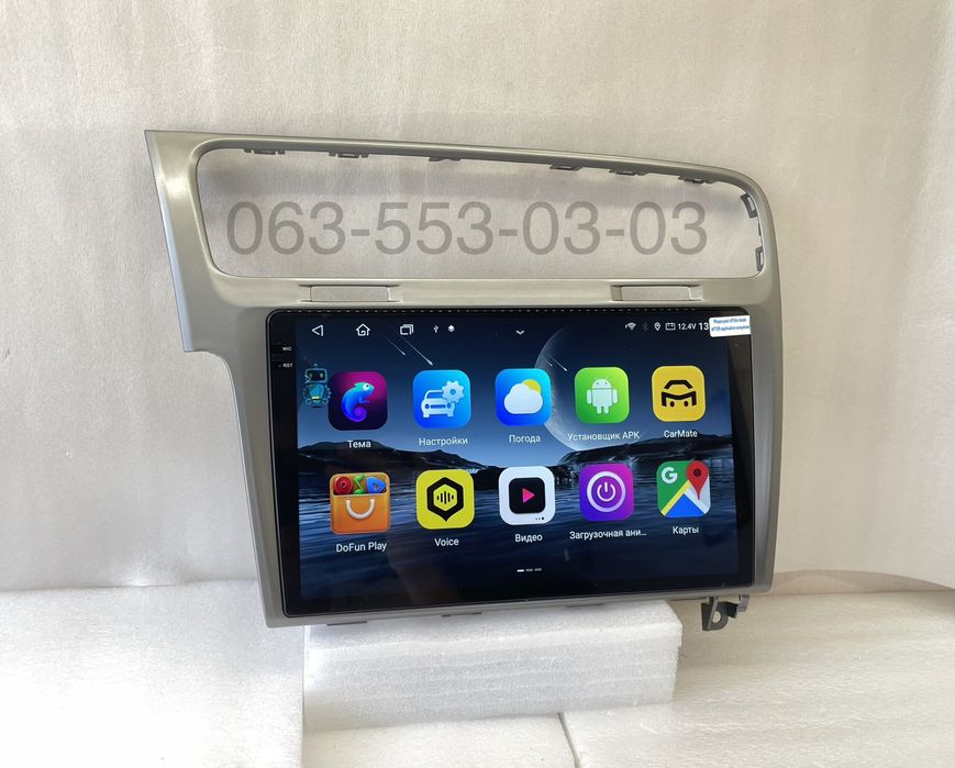 Магнитола Golf 7 премиум QLED 2k 4/64Gb LTE Максимальна версия