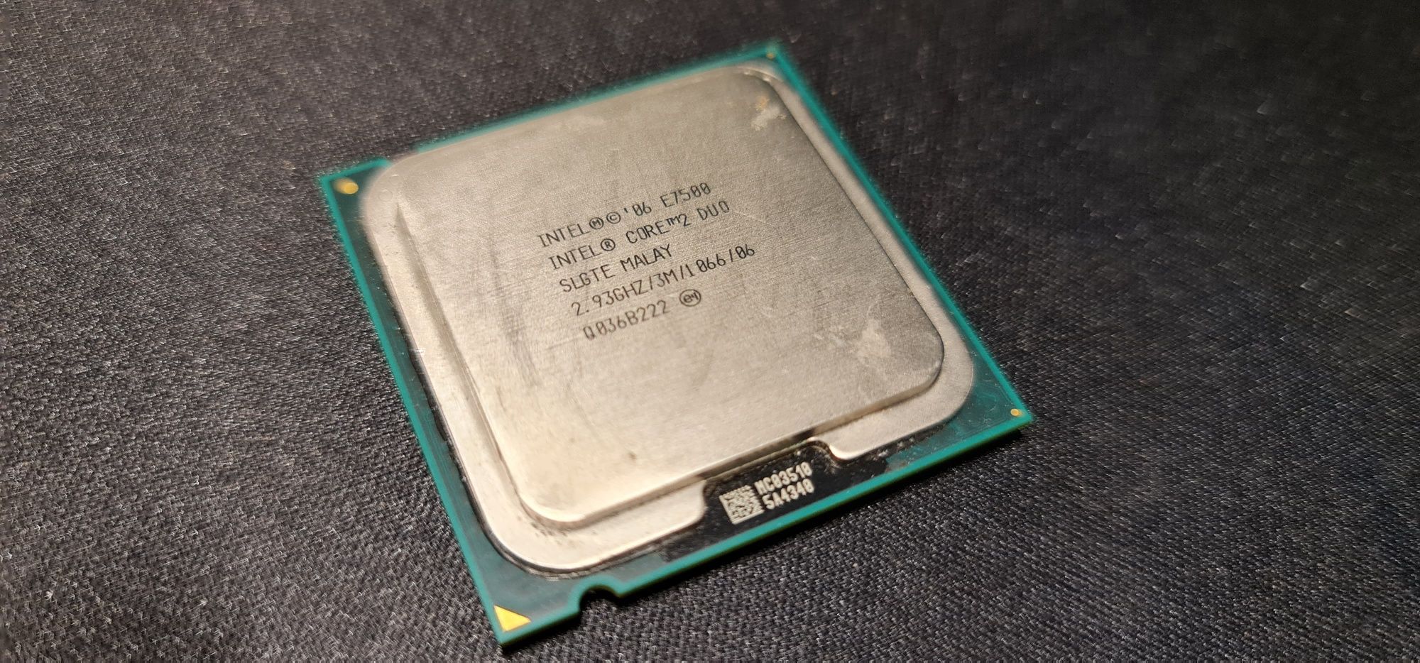 CPU Intel Core 2 Duo 2.93Ghz - E7500 (socket LGA 775)