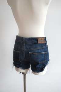 Granatowe szorty spodenki jeansowe LEE XS/S