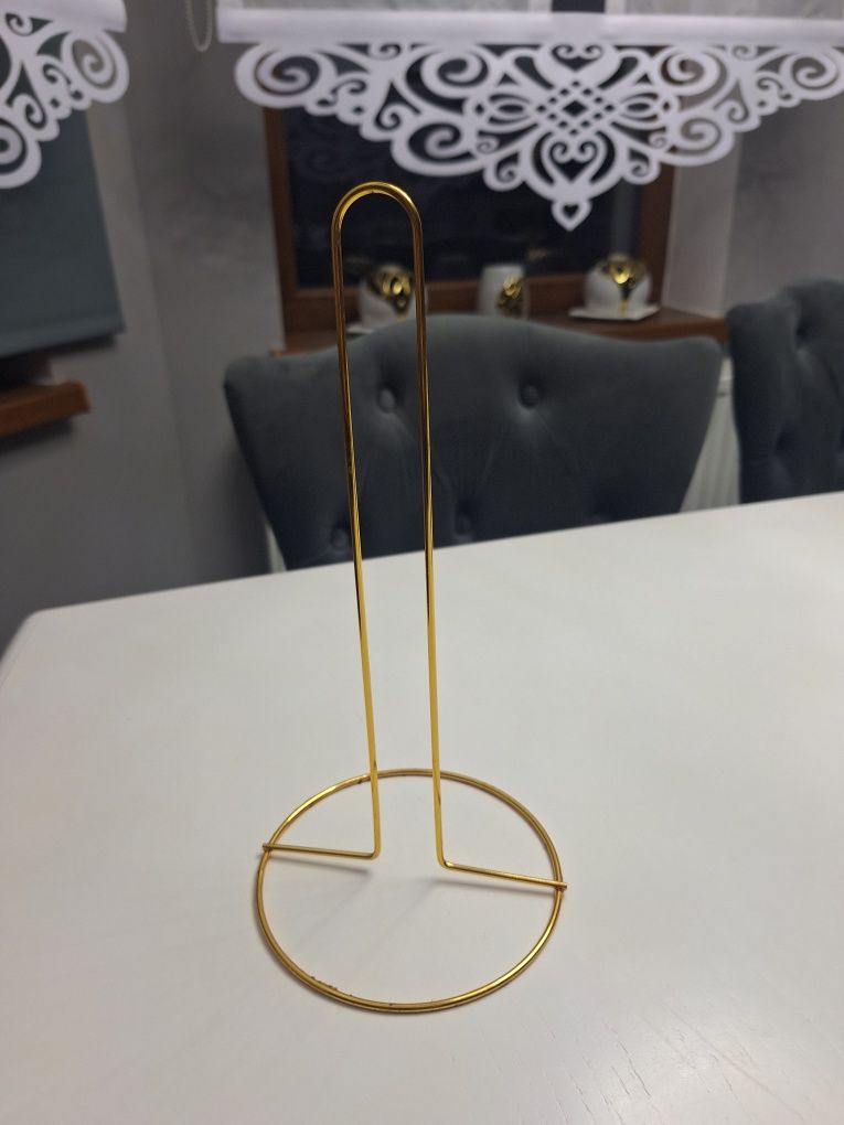 Stojak uchwyt na ręcznik papierowy złoty glamour home & you