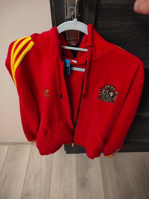 adidas Originals SPAIN Men's World Cup Team Espana Track Hoodie