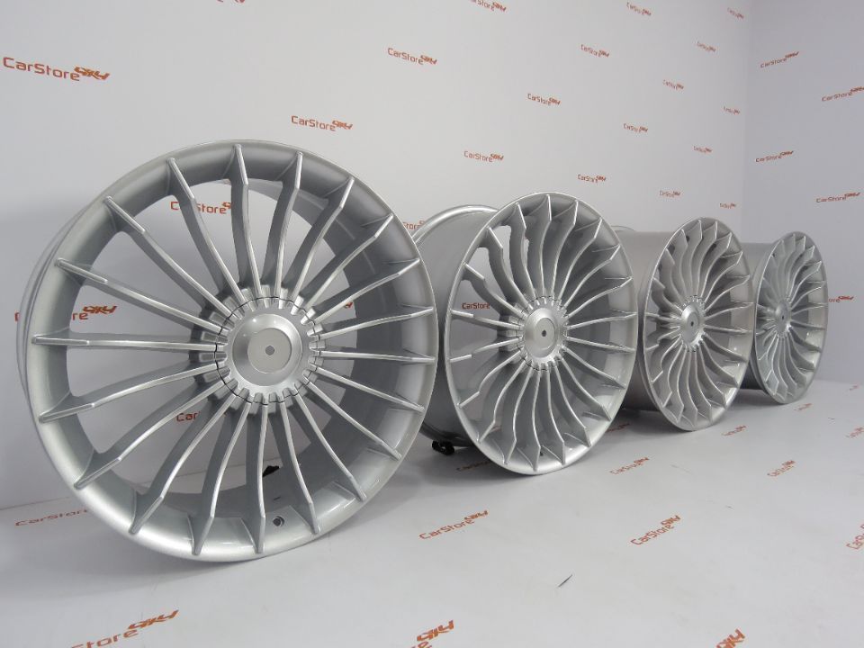 Jantes Look BMW Alpina 18 8.5+9.5 Silver ET20 5x120