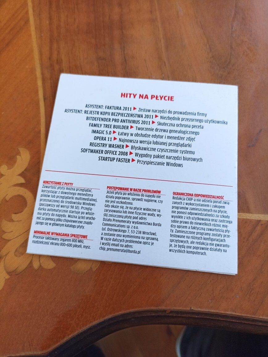 Chip DVD, 102 programy na DVD