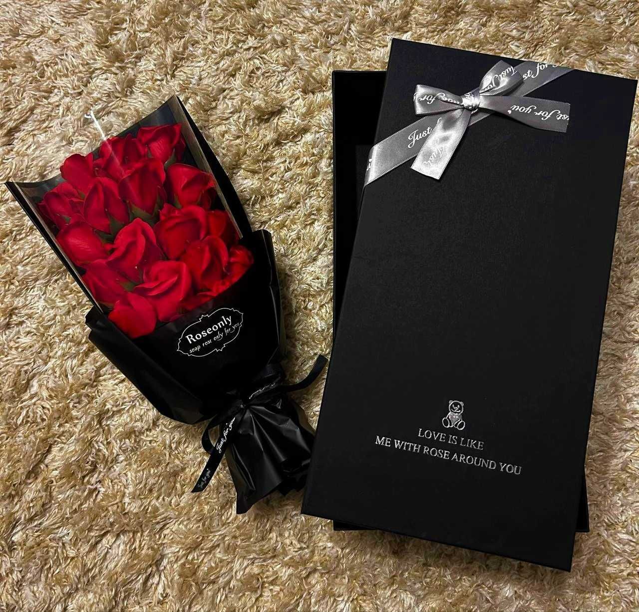 Bukiet wiecznych róż Prezent dla dzień kobiet Okazja!