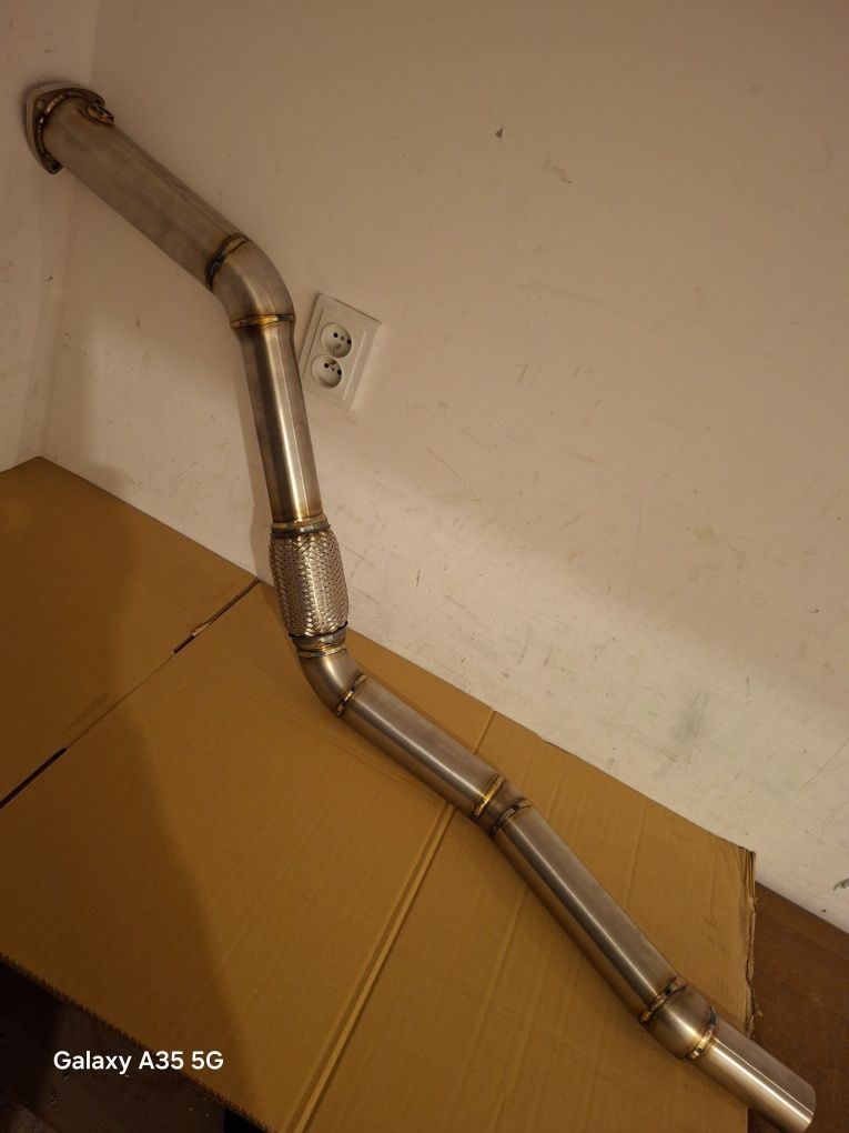 Long dp downpipe wydech  a4 b6 b7 1.8t