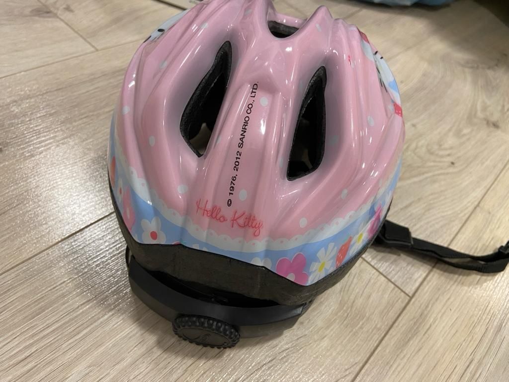 Kask rowerowy dziecięcy Hello Kitty Meggy II S 46-51 cm