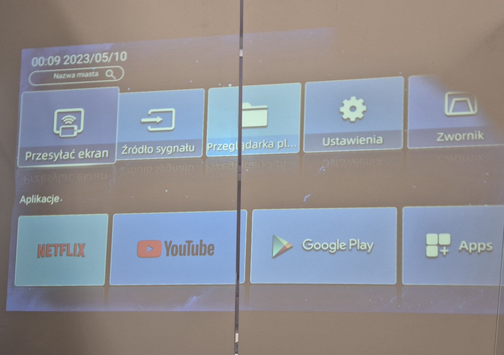 Projektor LED XNANO X1 Android, Komis Jasło Czackiego