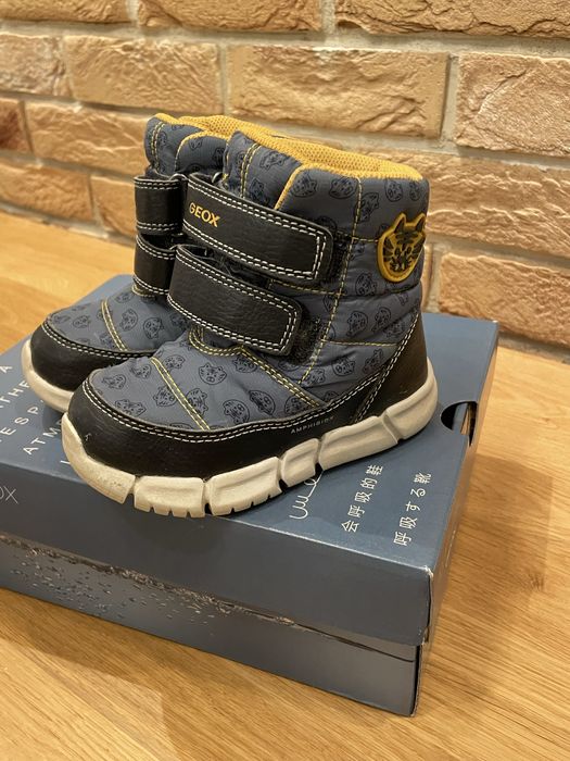 Buty śniegowce zimowe Geox rozmiar 24 za 1/3 ceny dla chłopca