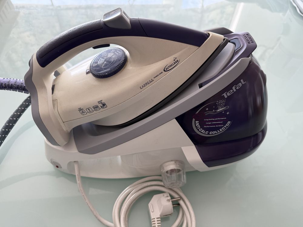 Ferro com Caldeira Tefal express - Funciona bem!