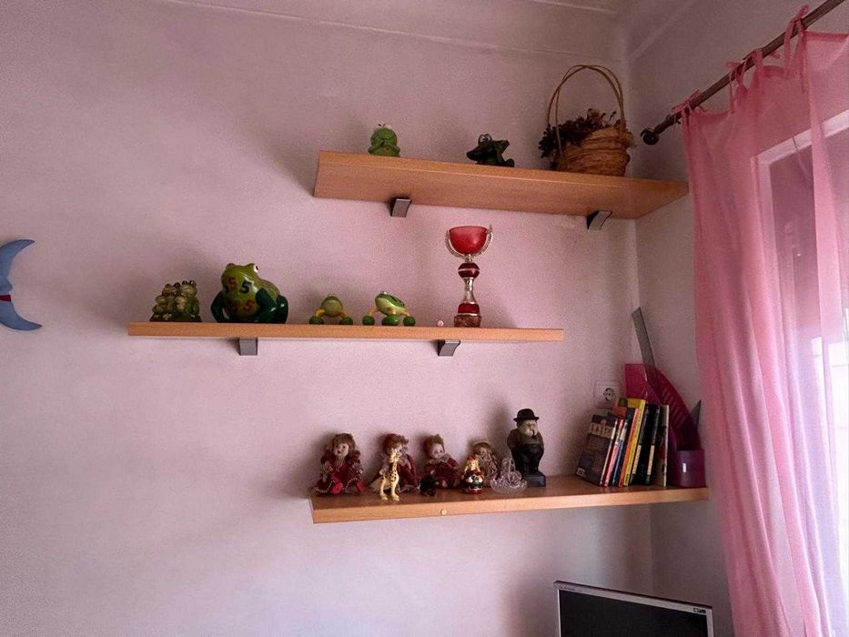 3 prateleiras de parede