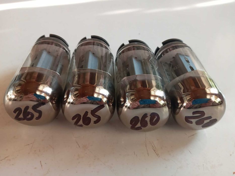 Підібрані  пари  ламп 6П3С-Е (6L6G).