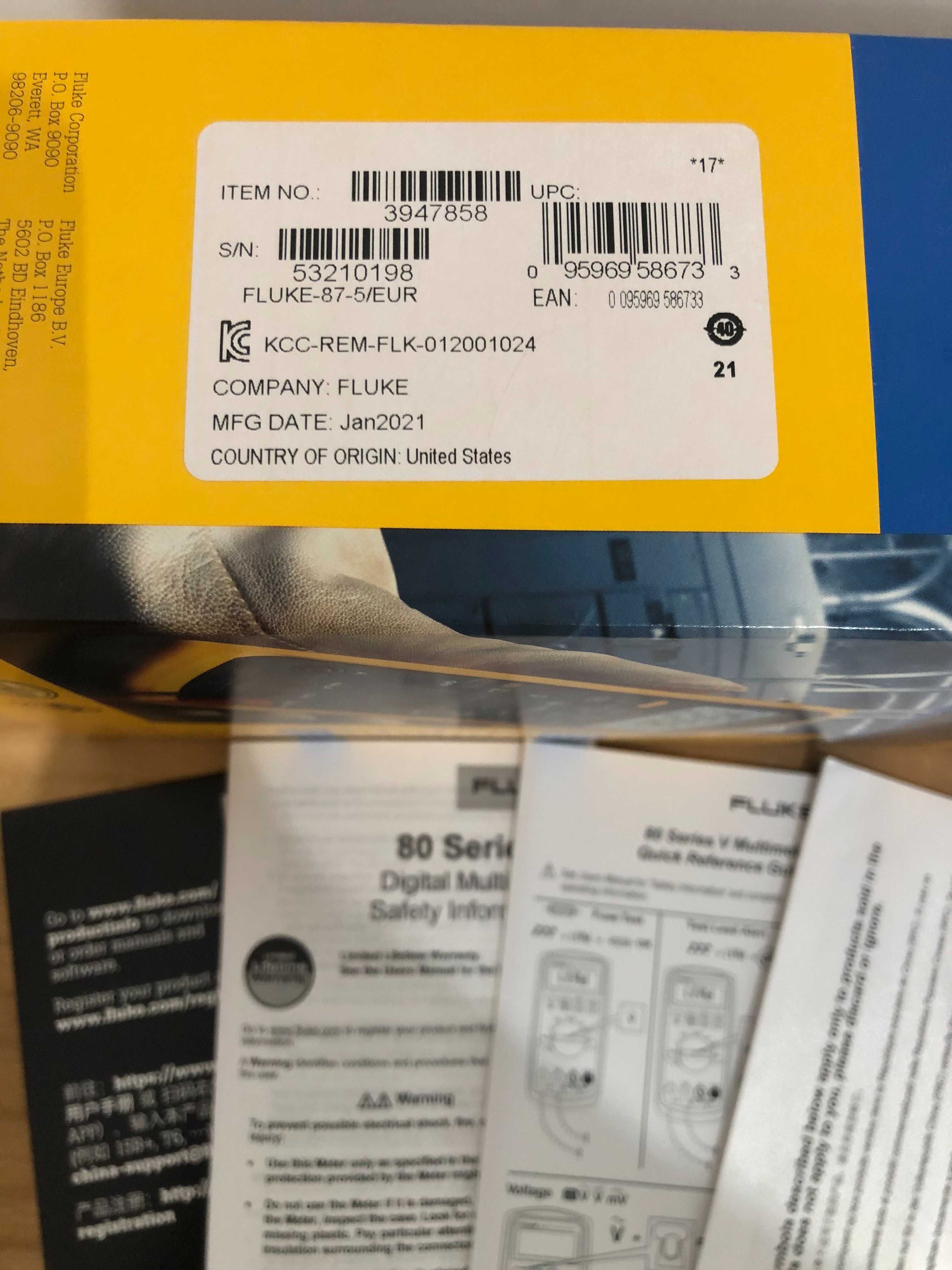 Nowy Fluke 87 V + Brymen BM 806 + PEAK Atlas ESR Okazja !!!