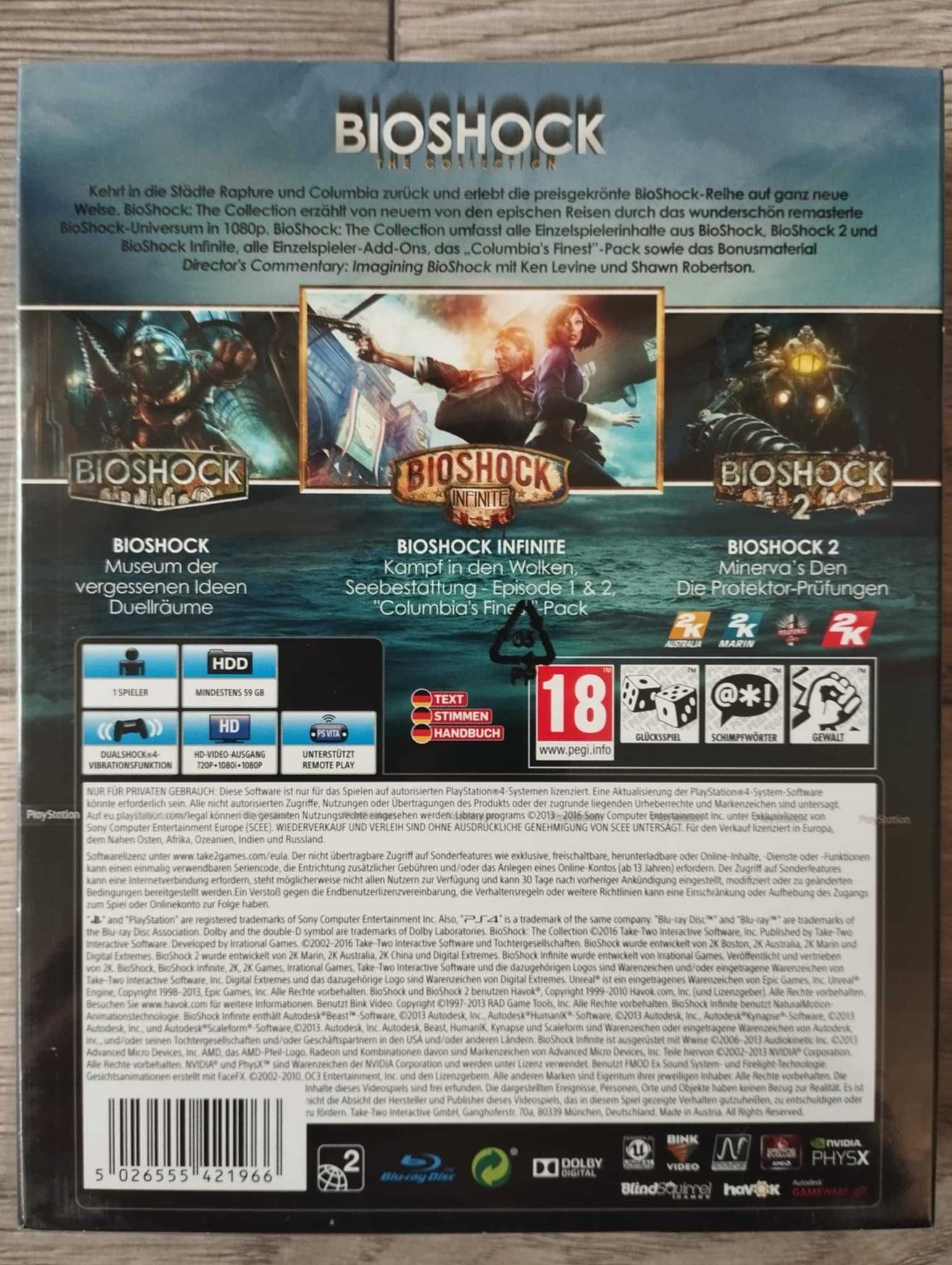 Nowa Gra Bioshock Trylogia PS4/PS5 Playstation