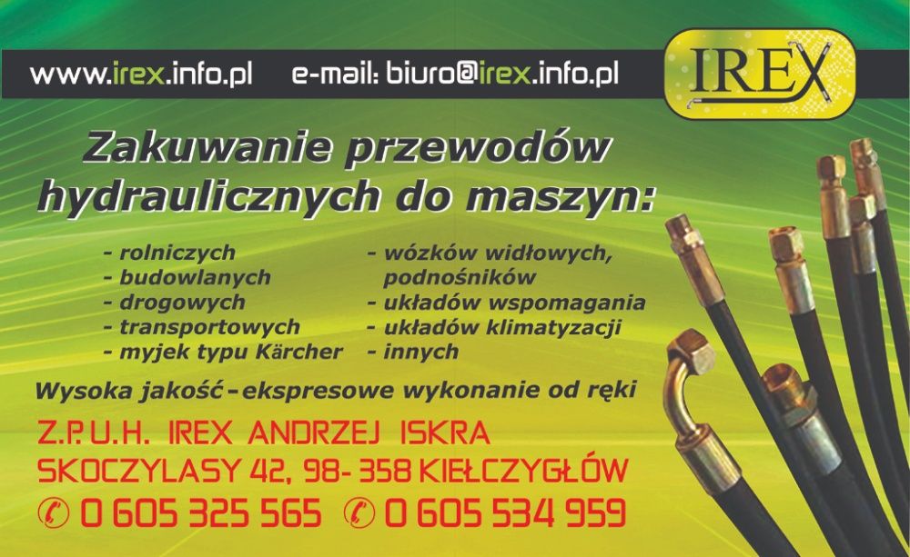 Zakuwanie przewodów węży hydraulicznych Karcher Klimatyzacji Wspomagan