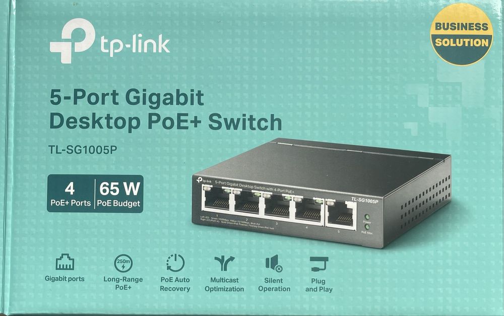 Комутатор Tp-LINK TL-SG1005P