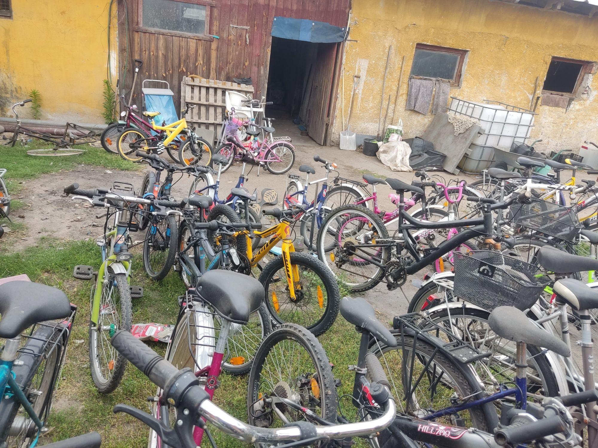 Wyprzedaż rowery kosiarki hulajnogi motor