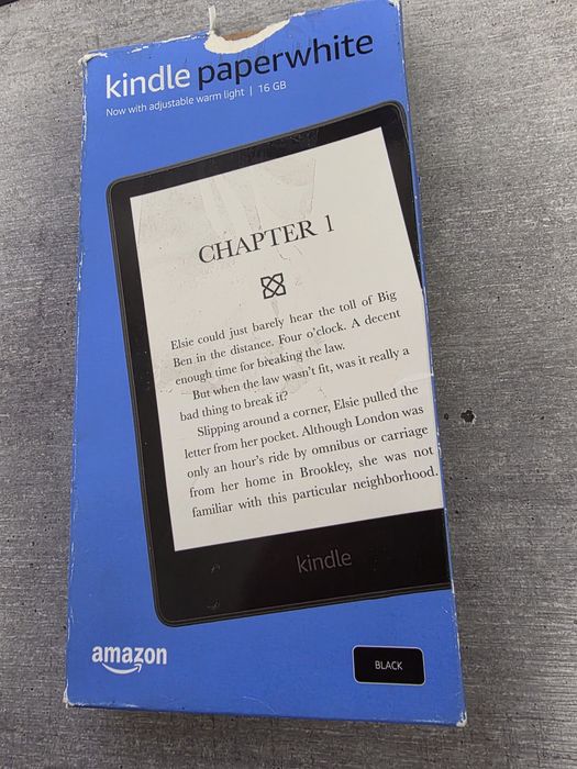 Kindle Paperwhite 11 gen. 7 дюймів. Новий. 16 гб. Чорний. Гарантія