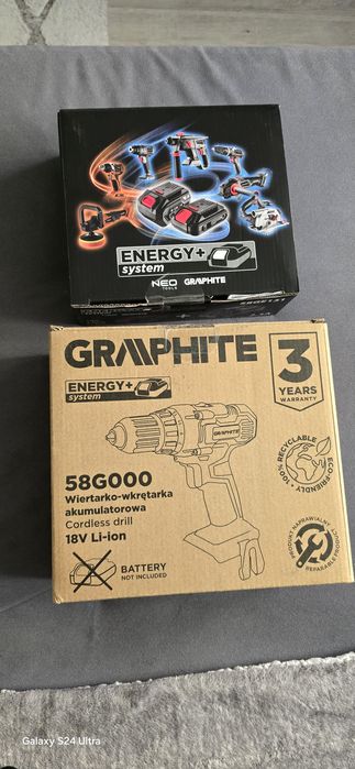 Wiertarko-Wkrętarka Graphite