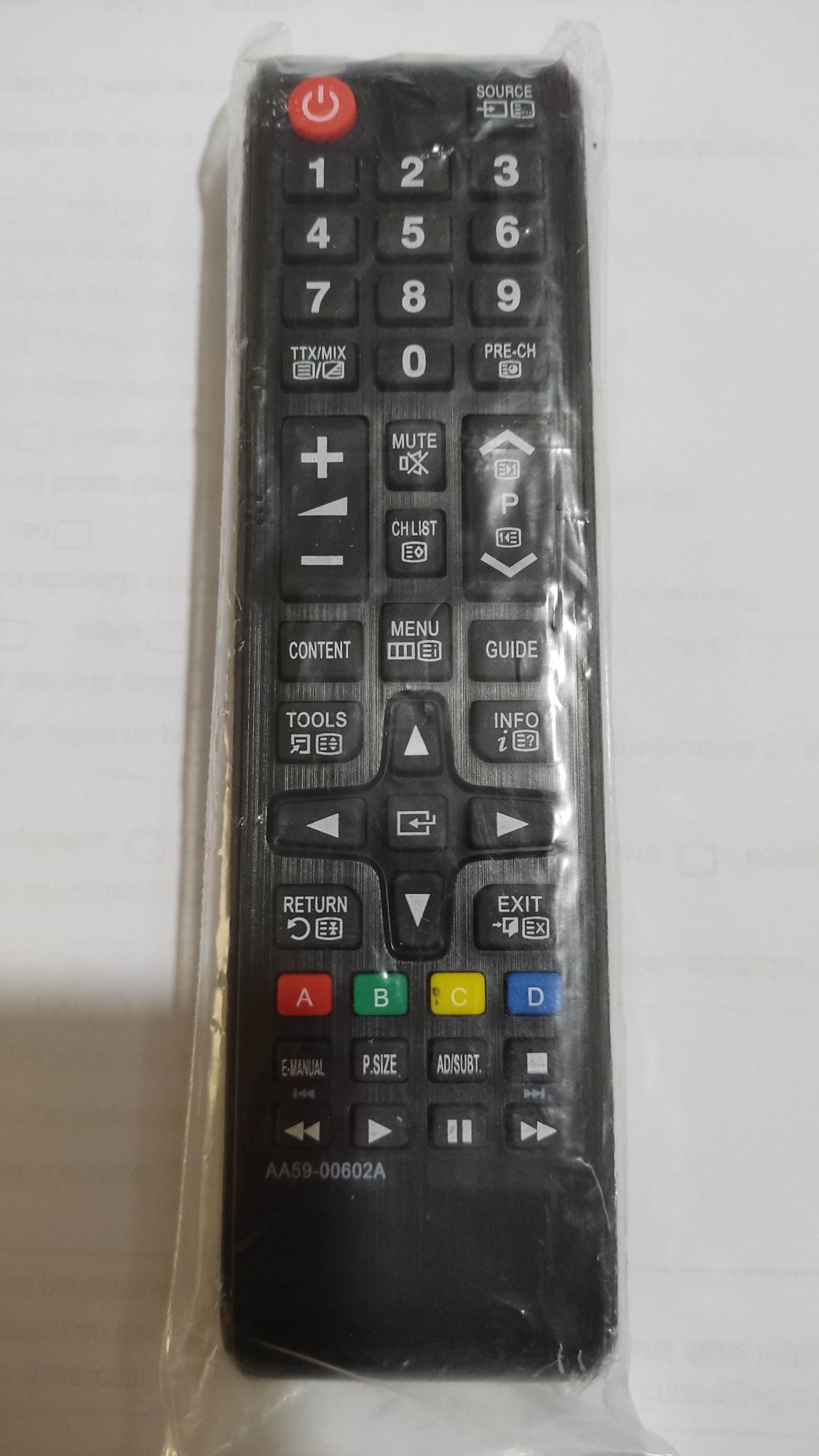 Comando Samsung AA59