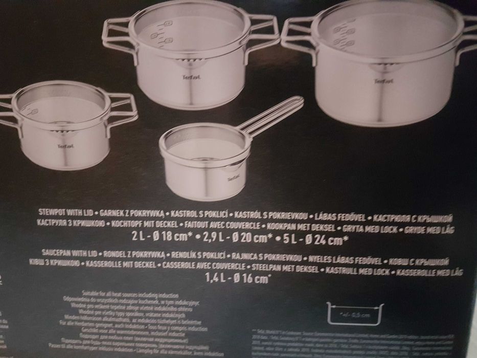 Conjunto panelas Tefal