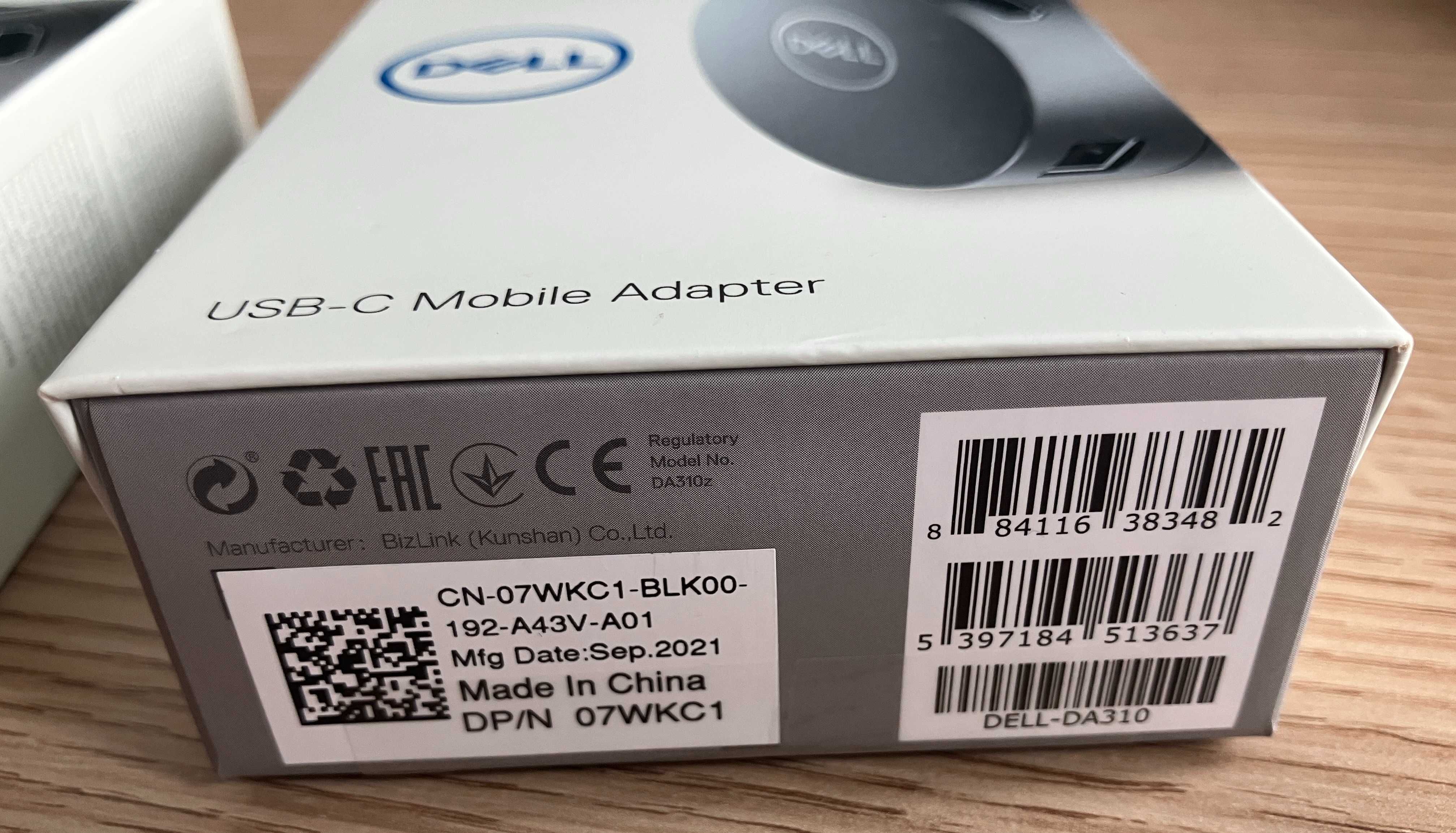 Stacja dokująca hdmi Dell Pro-7-in-1-USB-C-Travel-Adapter – DA310