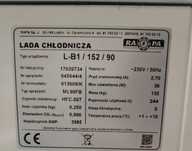 Lada chłodnicza 152/90