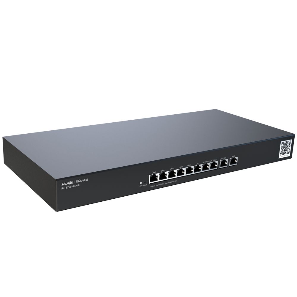 Reyee Router Controlador Cloud, 10 portas RJ45-Ruijie RG-EG310GH-E