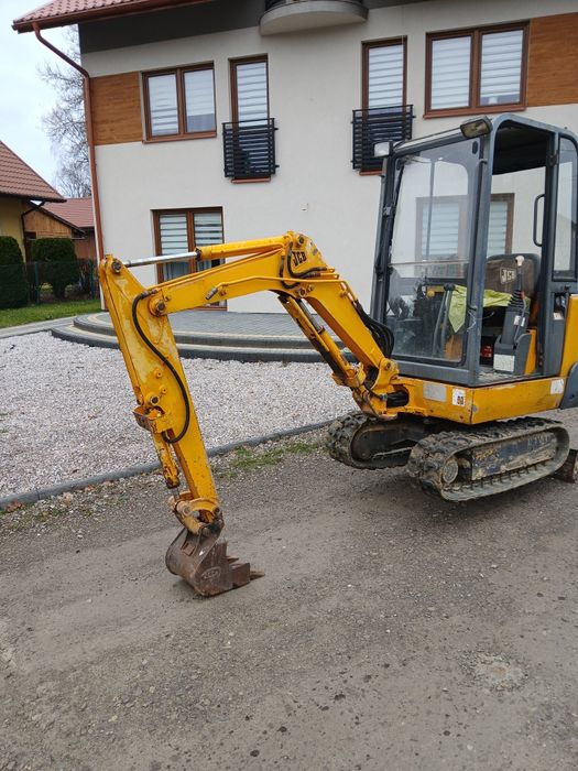 Minikoparka jcb 8014 w oryginale