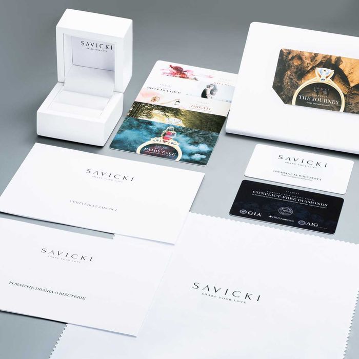 Pierścionek Zaręczynowy SAVICKI FAIRYTAIL