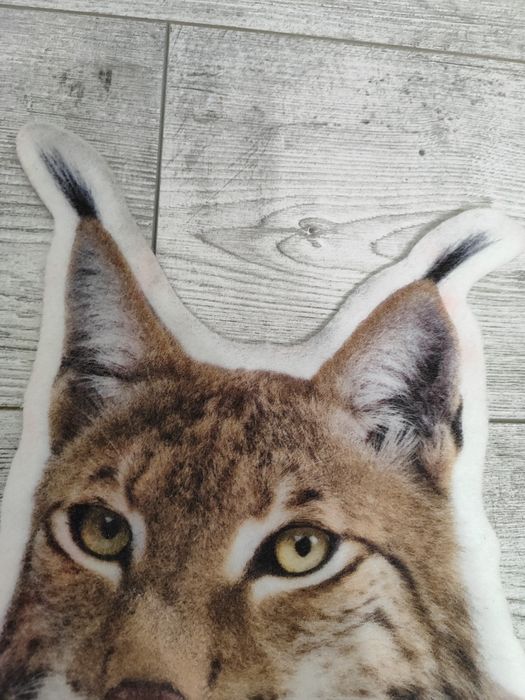 Naklejka pluszowa - ryś Wall Snuggles