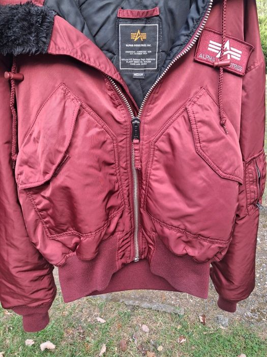 Kurtka pilotka Alpha Industries 45P Hooded Custom rozm. M