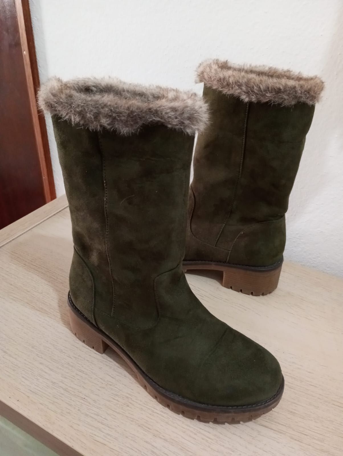 Botas Vintage Tamanho 38