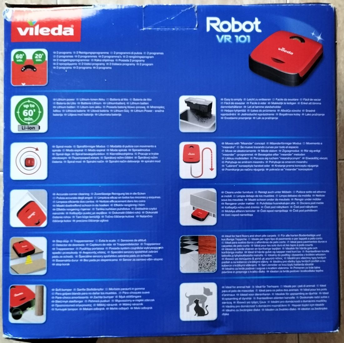 Aspirador Robot Vileda VR101