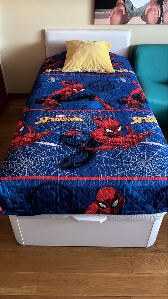 Edredão spiderman