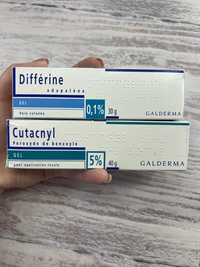 Cutacnyl/Différine гель від акне/прищів