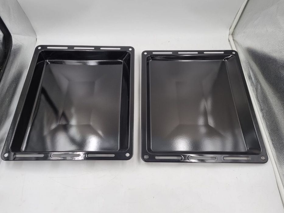 ICQN blachy z kratką do piekarnika 445 x 375 mm 25 mm i 50 mm
