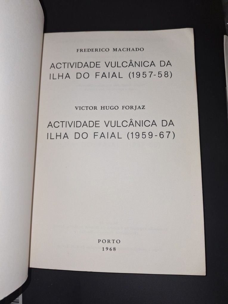 Actividade vulcânica do Faial Açores 1967 vulcões